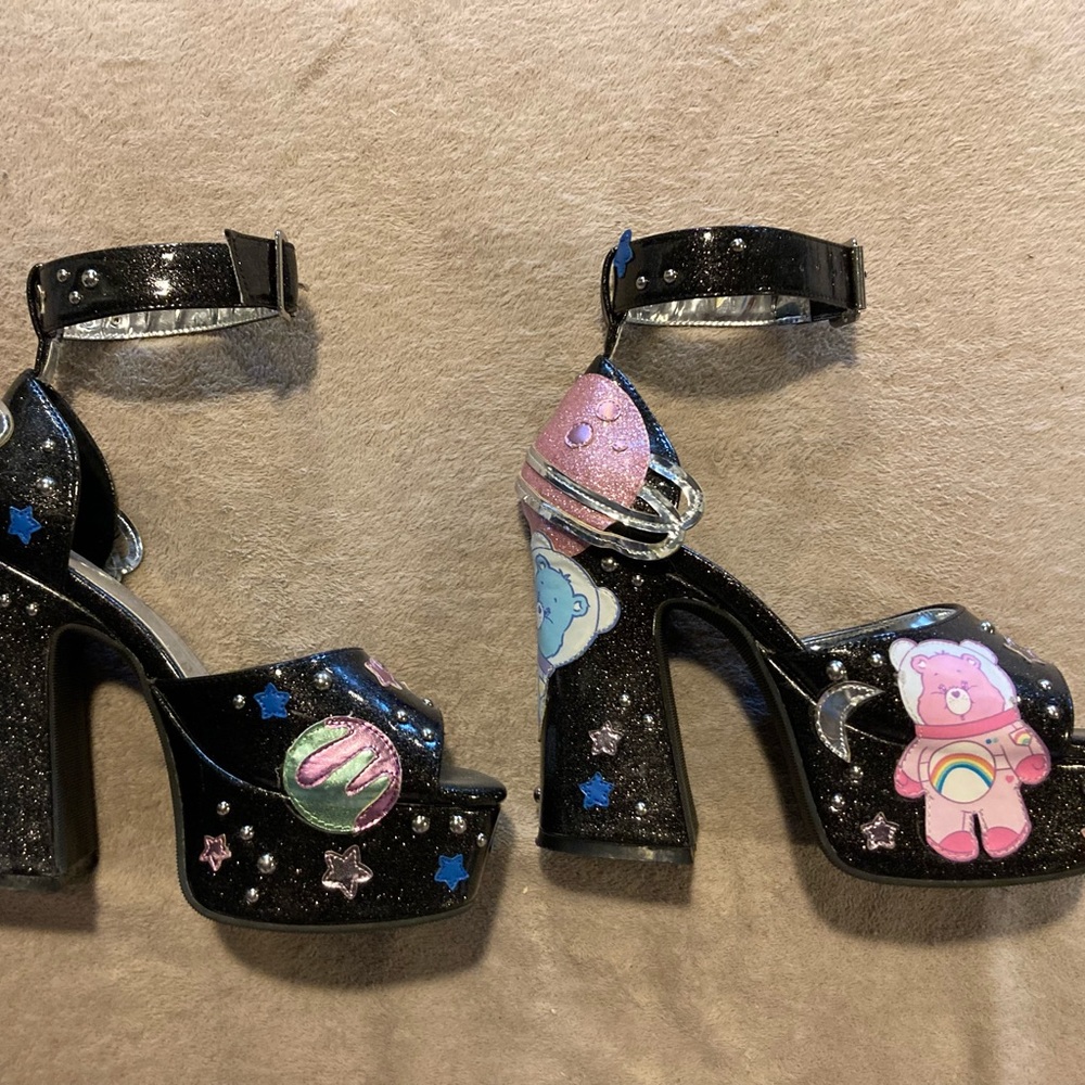 Dollskill Adore U Astronaut Platform Heels